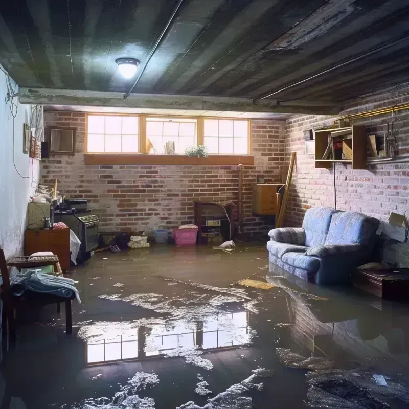 Flooded Basement Cleanup in Saint Helen, MI